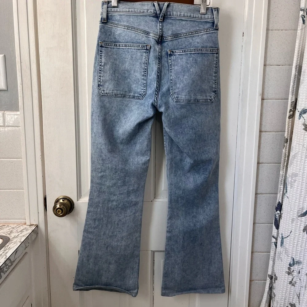 Veronica Beard Florence Flare High Rise Jeans - Picture 3 of 6